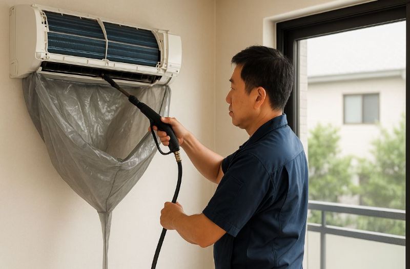 高雄左營區冷氣清洗首選｜改善異味、提升效率的最佳方案